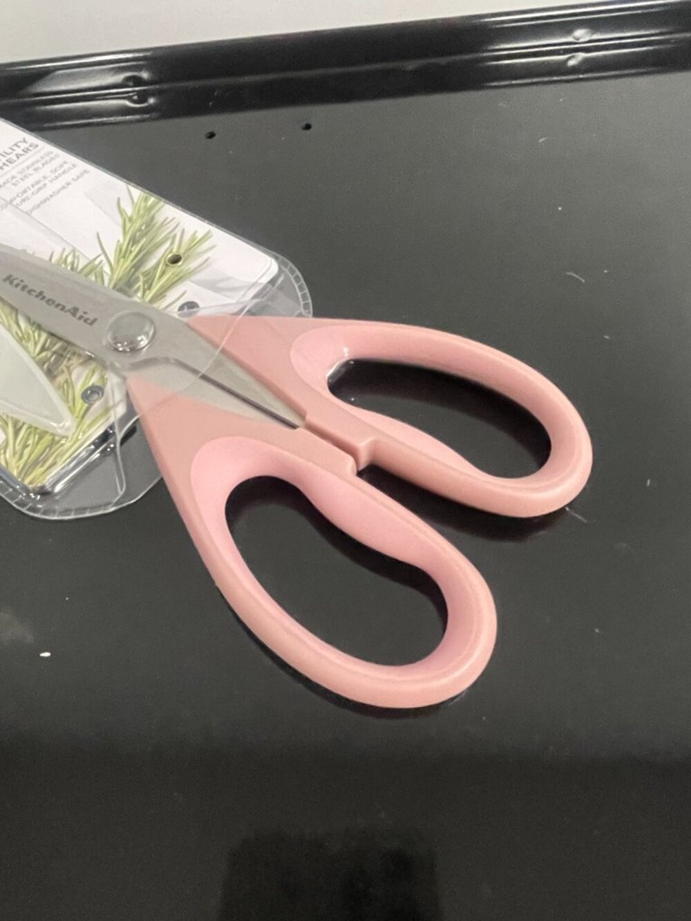 KitchenAid Dry Rose Utility Shears Kitchen Scissors New - Picture 2 of 4